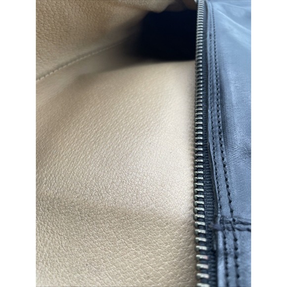 Frye Phillip Harness Black‎ Leather Moto Boots 76827 Women's Size 5.5 B - Picture 10 of 11